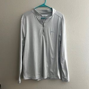 New men’s half zip long sleeve shirt micro fleece inside
